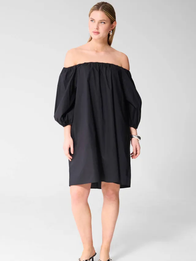 Shoeby off shoulder jurk zwart