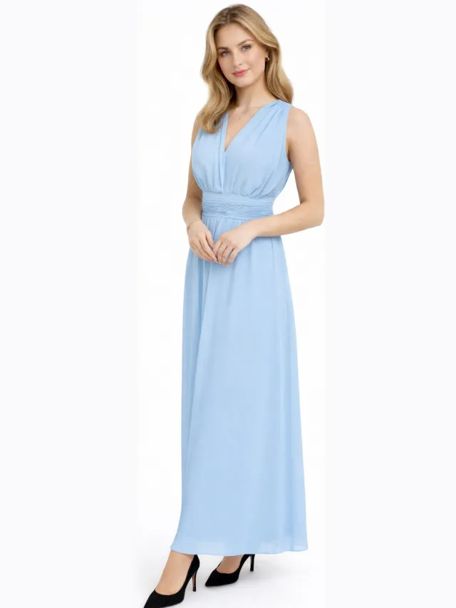 Elara Freizeitkleid Hellblau