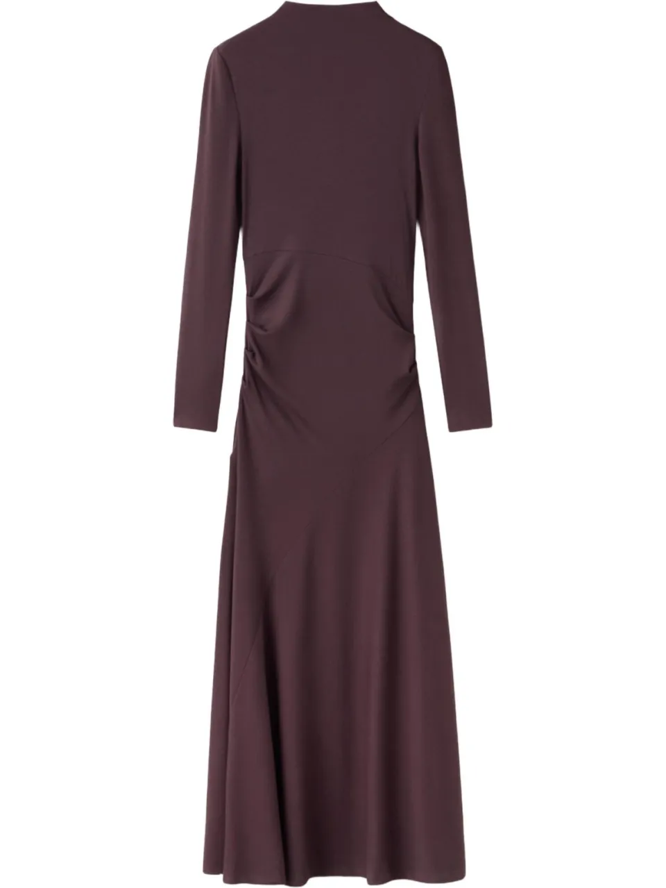 Mango maxi jurk - donkerrood, foto 2
