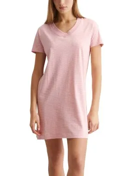 Marc O'Polo Marc O Polo V-Neck Dress Roze