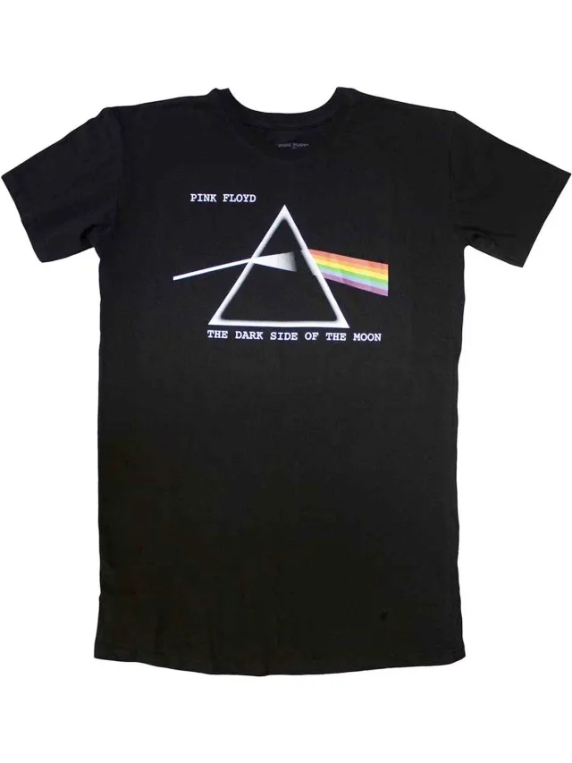 Pink Floyd Dark Side Of The Moon Courier Korte jurk - L - Zwart