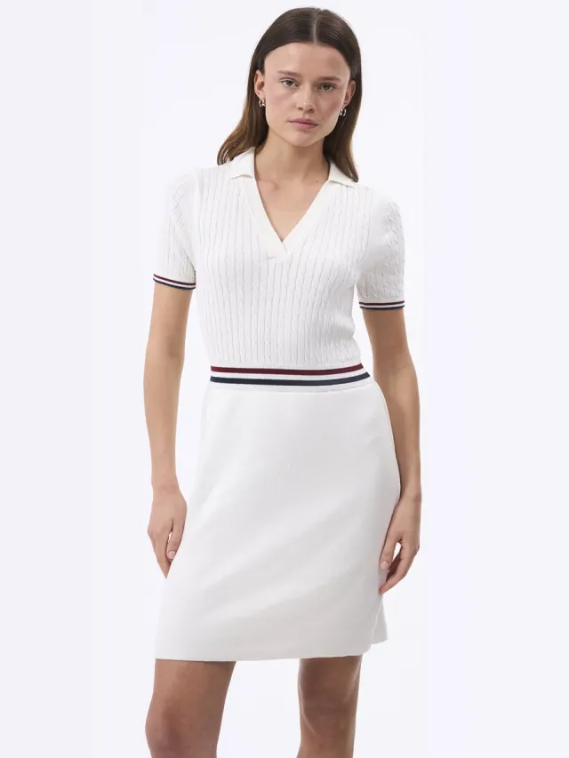 FELIX HARDY Midi Zomer Kleid Dames Ecru - Xl