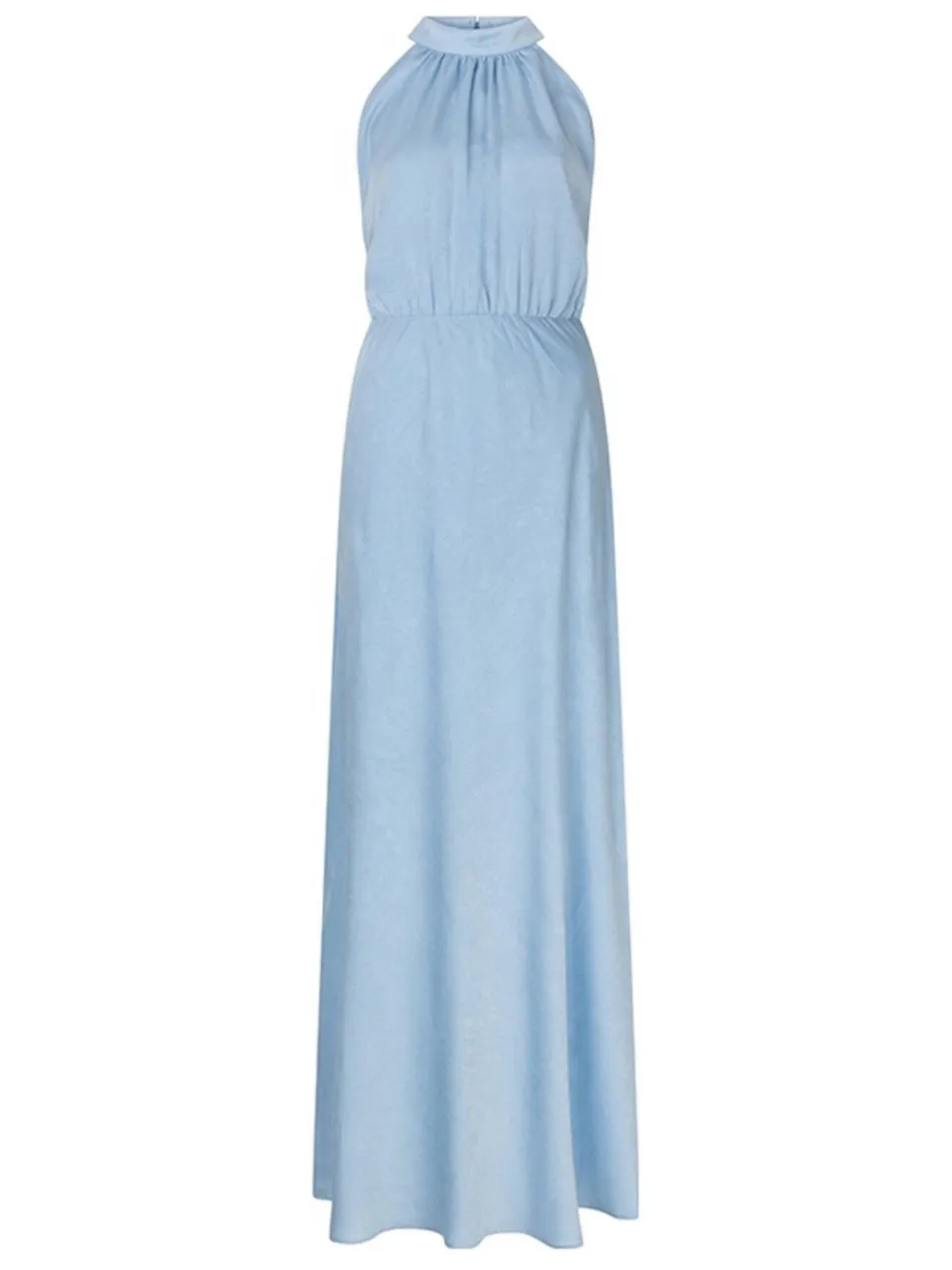 Lofty Manner maxi jurk lichtblauw, foto 2