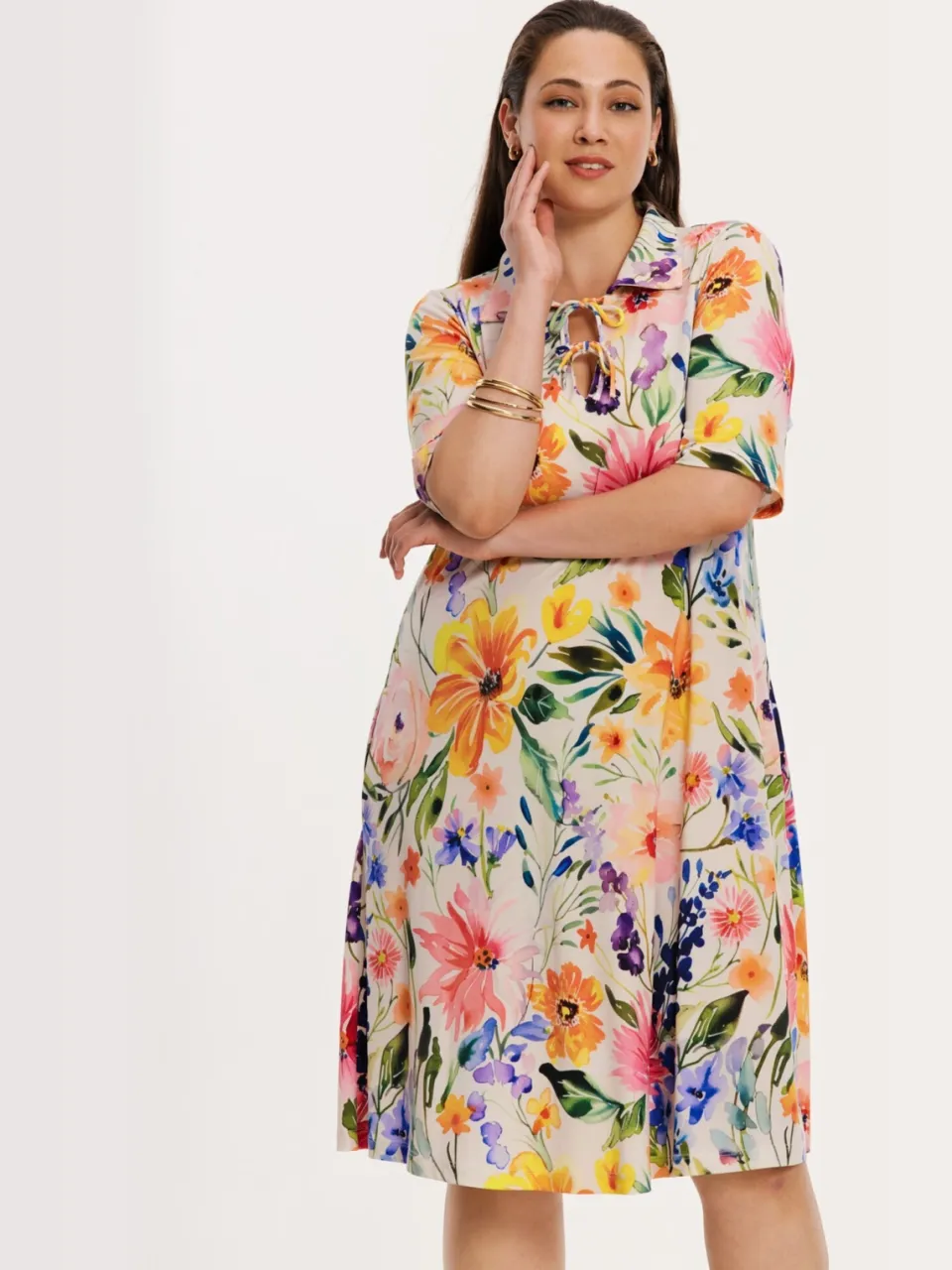 Yoek Jurk MYSTIC BLOOM | Multi, foto 2