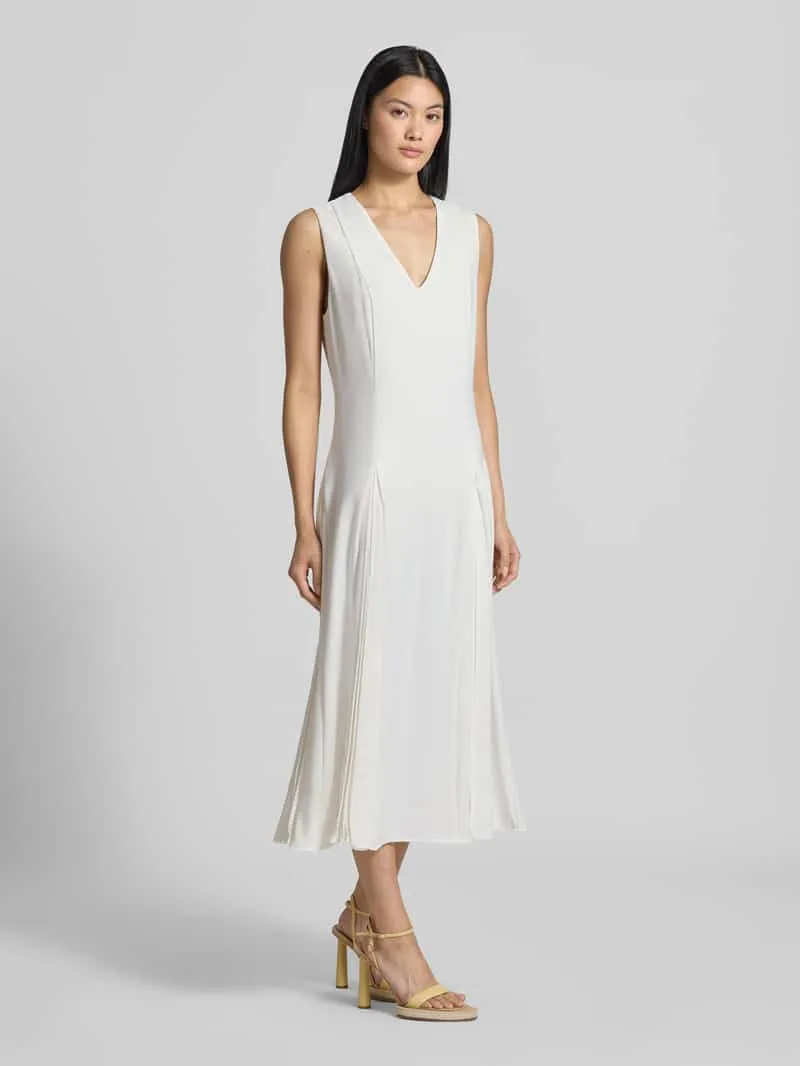 Ted Baker Regular Fit midi-jurk met stolpplooien model 'Carneli' offwhite, foto 3