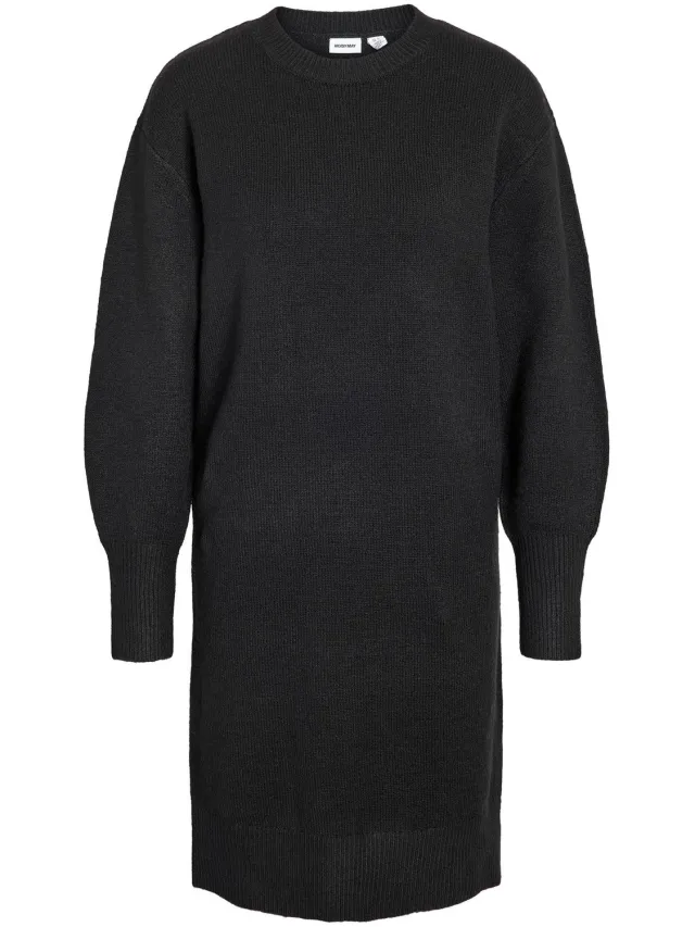 Noisy May Gebreide jurk NMSANNY Black1