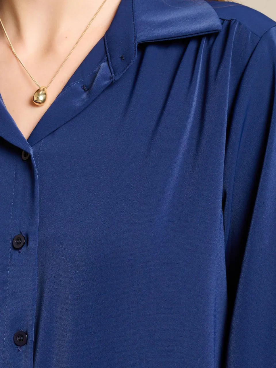LOLALIZA blousejurk - blauw, foto 6