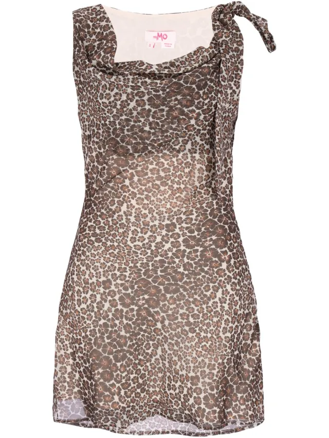 MyMo jurk coffee black