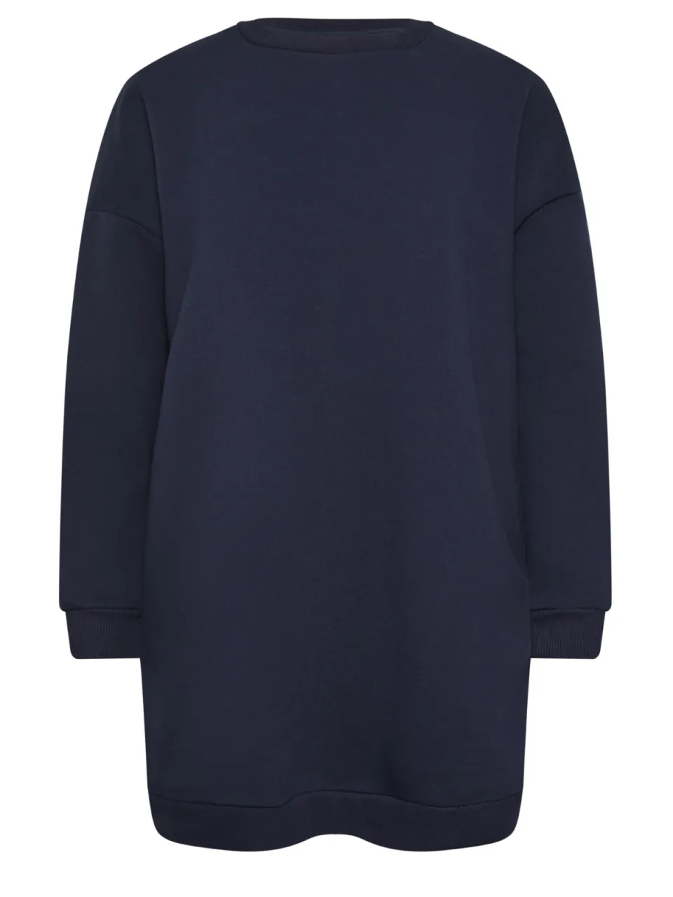 Yours Sweaterjurk Met Lange Mouwen En Zakken In Donkerblauw-56 blauw, foto 3