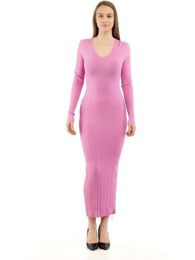 Moschino Multicolor Viscose Casual Jurk Veelkleurig