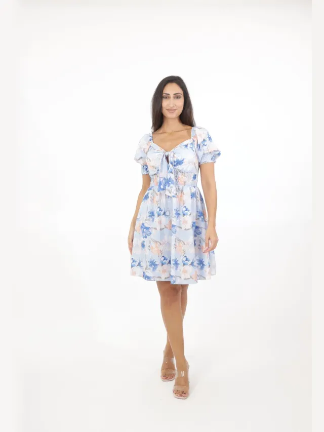 Elara Midikleid Hellblau Hamburg
