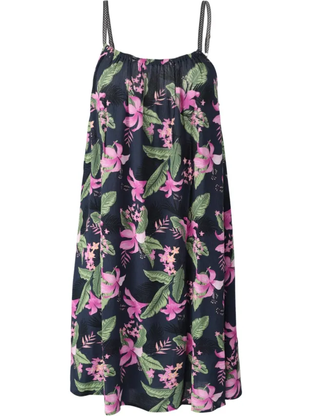 Brunotti Isla-Tropicana Women Dress | Indigo Blue