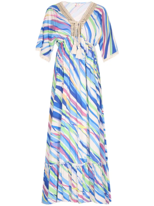 IZIA Jurk Dames Blauw Veelkleurig, foto 2