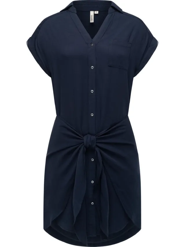 Ragwear Dames Blouse jurk Navy
