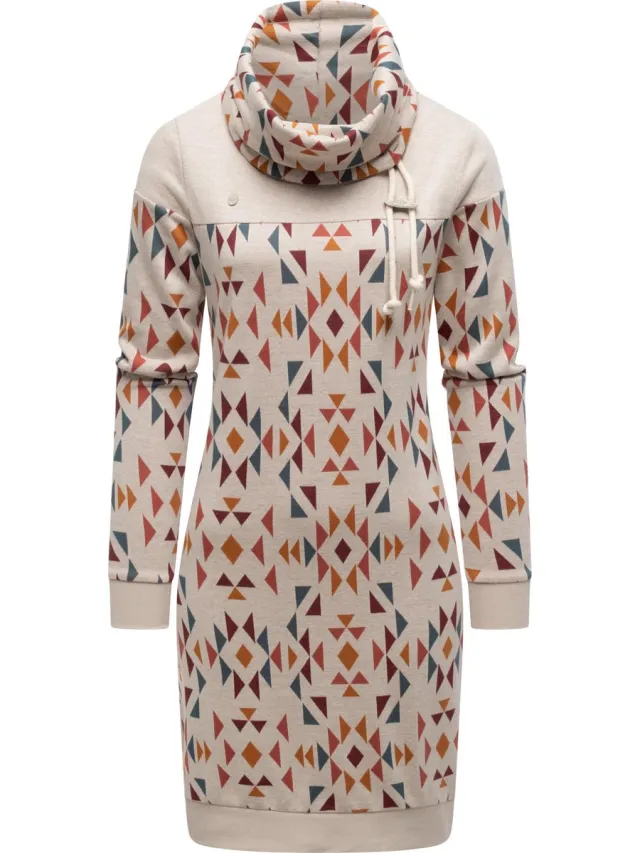 Ragwear Dames zweetjurk Ecru