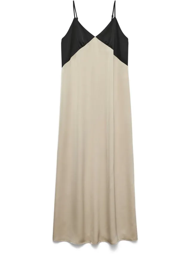 Vero Moda Jurk VMJOY Lange jurk Black