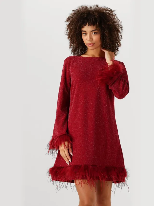 ANA ALCAZAR Dames Jurken Dress Pure - Rood