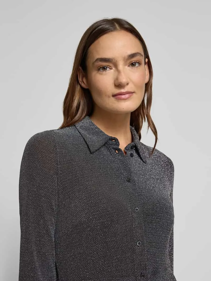 Yas Overhemdjurk met 3/4-mouw Model 'JOHANNA' zwart, foto 3