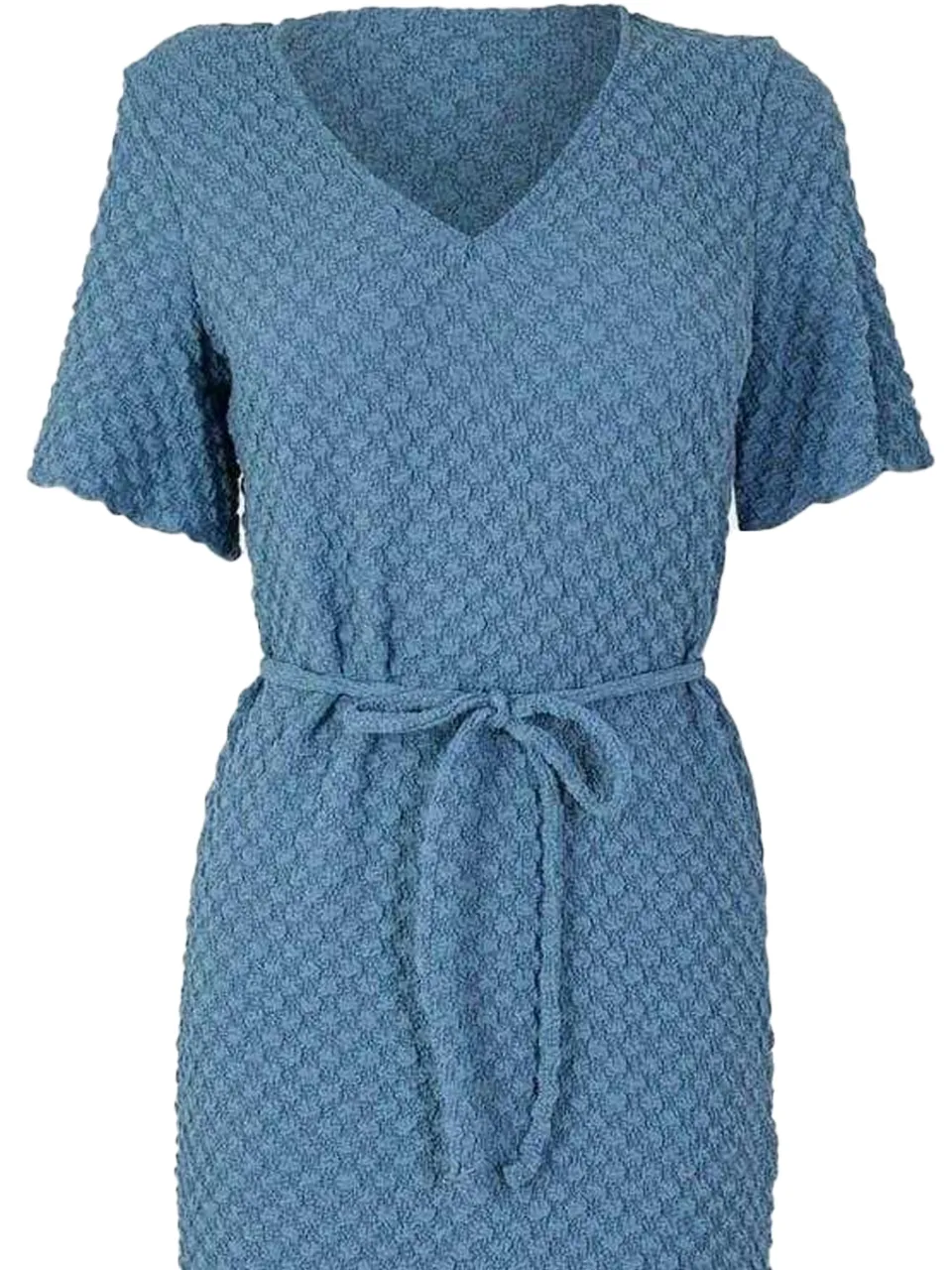 Vero Moda Dames Bubble V-hals Midi Jurk (Coronet Blauw), foto 2