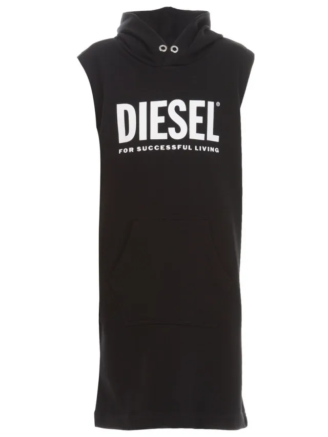 Diesel Korte Jurk Diesel DILSET Zwart