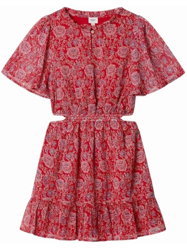 Pepe Jeans Korte Jurk Pepe jeans PG9500012 264 Rood