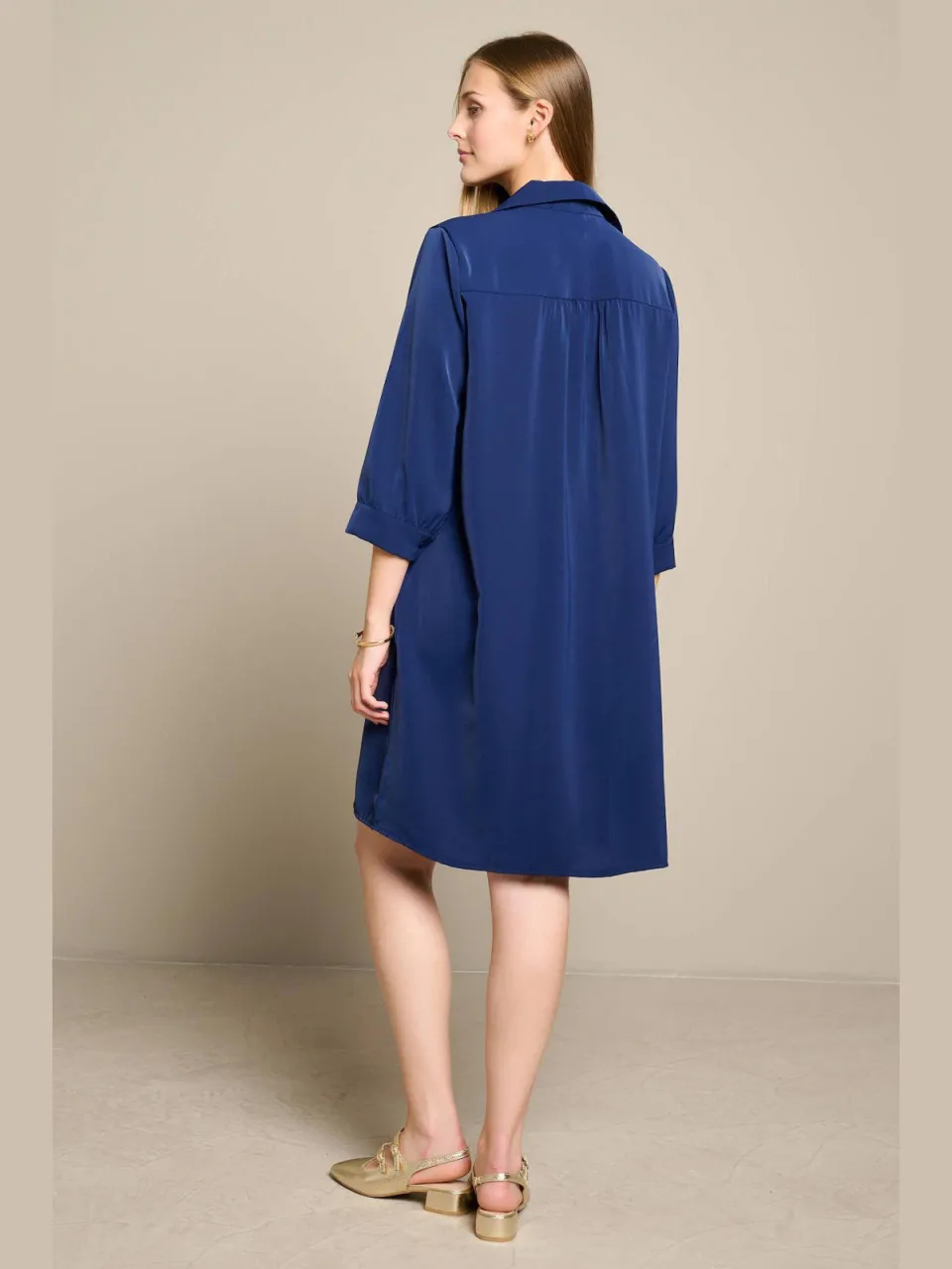 LOLALIZA blousejurk - blauw, foto 3