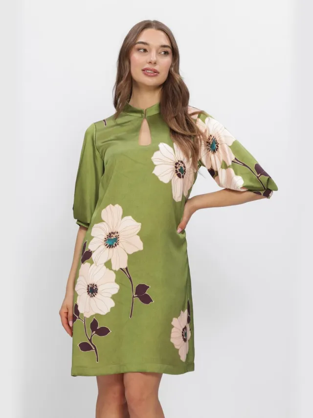 ANA ALCAZAR Dames Jurken 041815-3811 - Groen