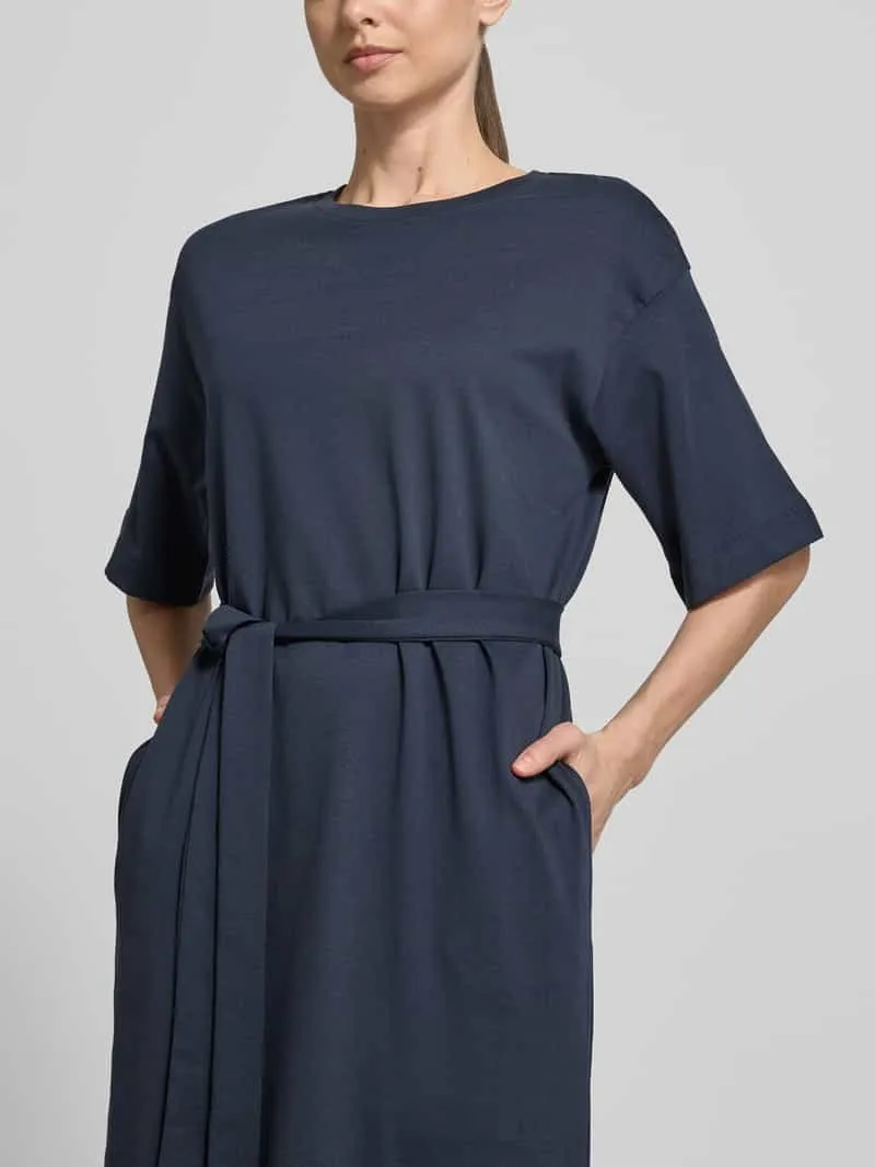 Selected maxijurk donkerblauw, foto 4