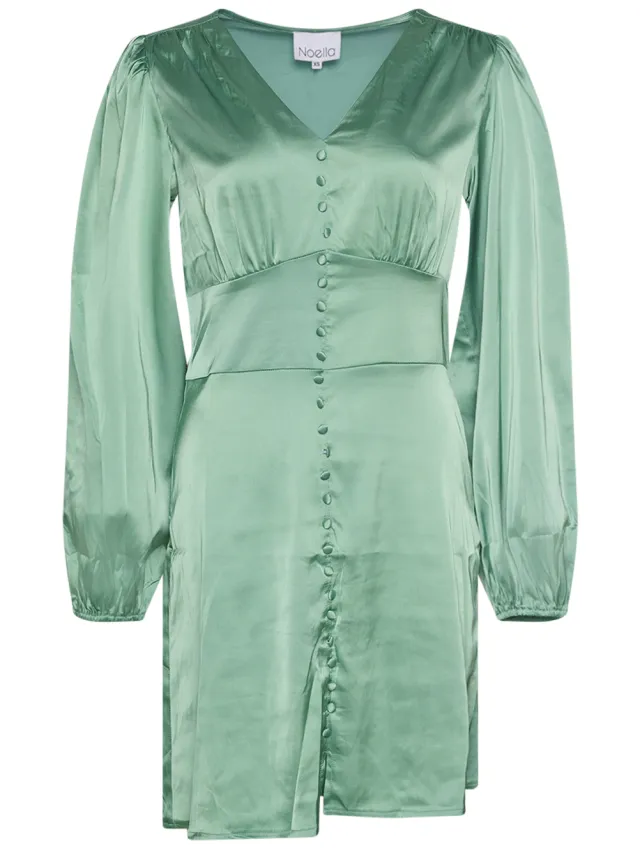 Noella Paris Patty korte jurk in munt Mint