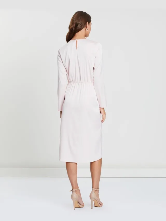 IVYREVEL Satijnen Jurk - Roze