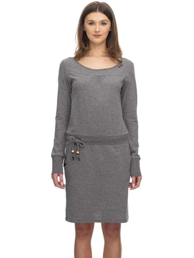 Ragwear Damesjurk Ragwear Penellope grijs