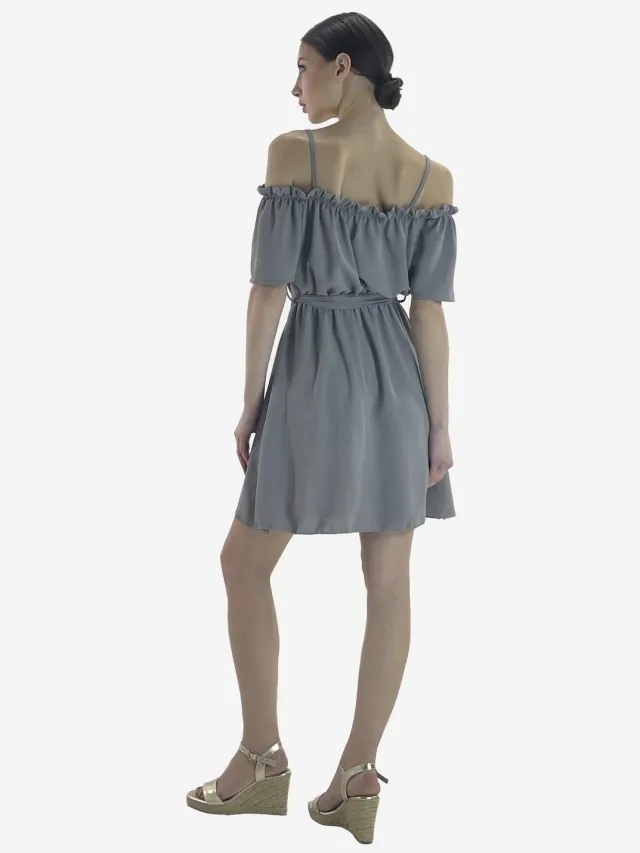 Elara Jurk Grijs