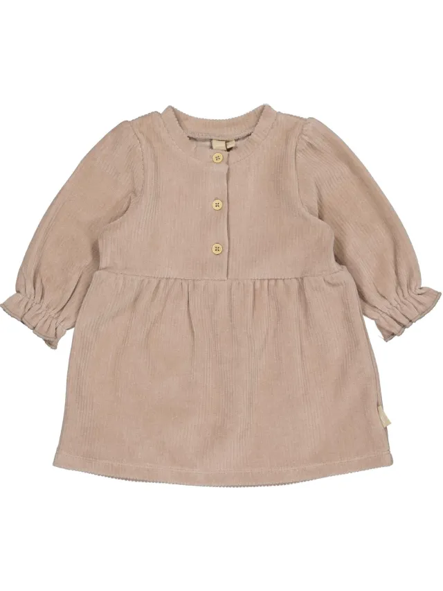 Levv Baby Jurk Naomi Mauve Baby Rib