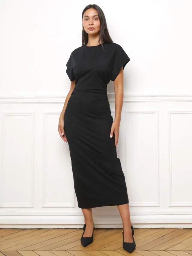 La Modeuse Jurk La Modeuse 79367_P188795 Zwart
