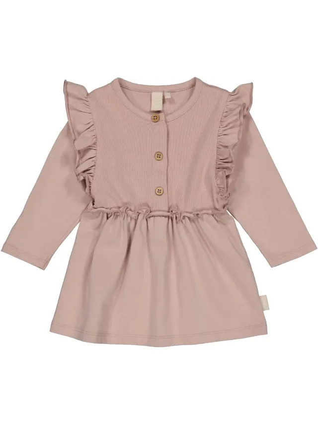 Levv Baby Jurk Kaatje Taupe Mauve