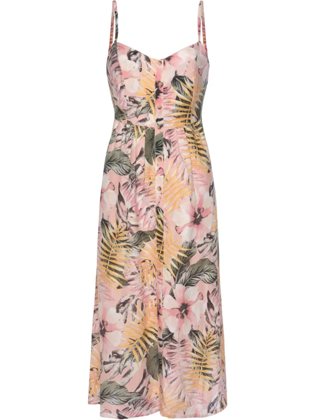 Zomerjurk apricot geprint, foto 2