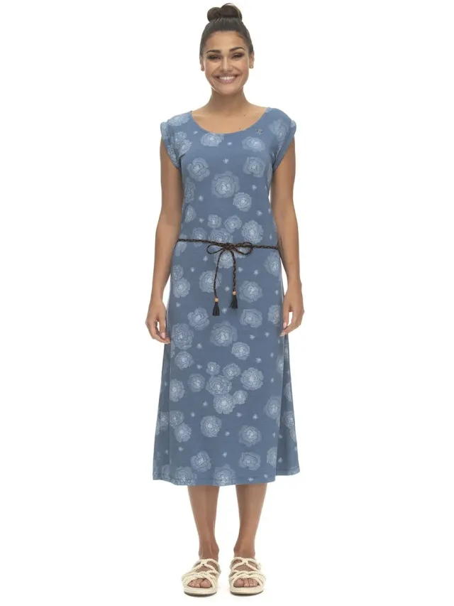 Ragwear Damesjurk Ragwear Tagg Midi indigo-blauw