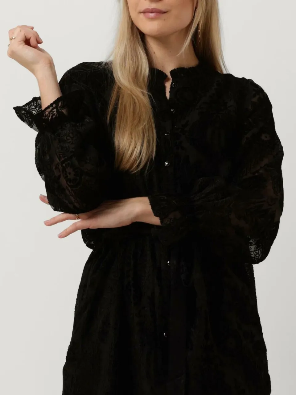 Freebird Dames Jurken Akkie Dress - Zwart, foto 3