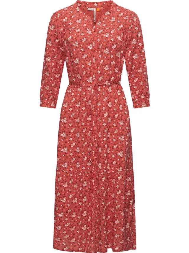 Ragwear Dames zomerjurk Meve raspberry