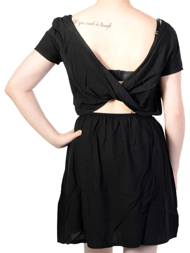 Kaporal Jurk Rail Black Zwart