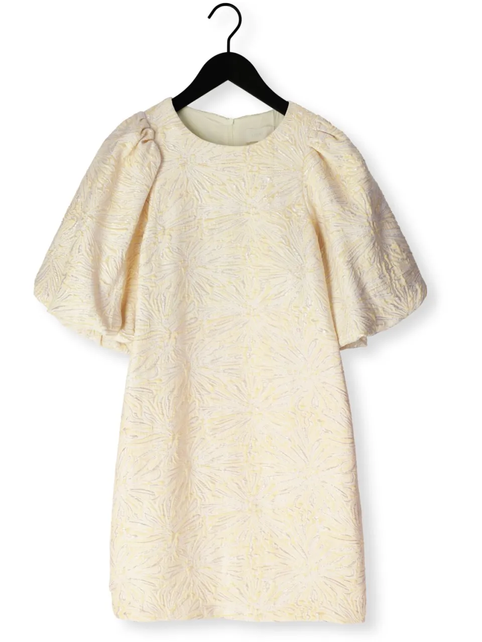 Notre-V Dames Jurken Nv-henderika Brocade Dress - Creme, foto 2
