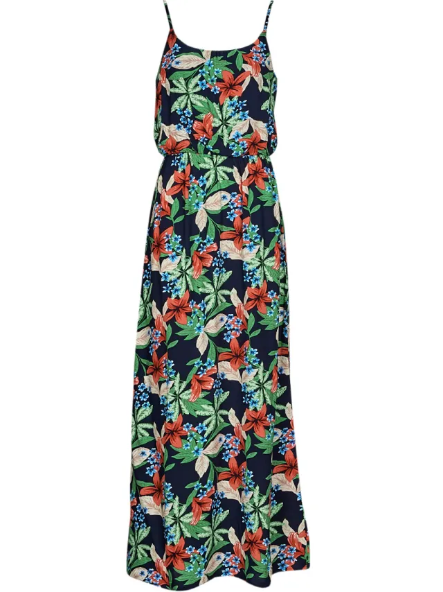 Only Lange Jurk Only ONLNOVA LIFE STRAP MAXI DRESS Multicolour