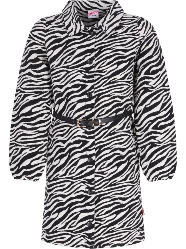B.Nosy Y609-5866 Jurk-164 Zebra Style AO