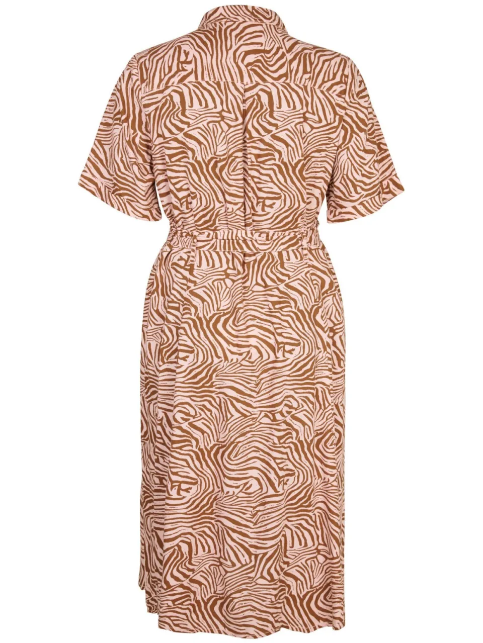 Miss Etam Plus blousejurk oranje, foto 3