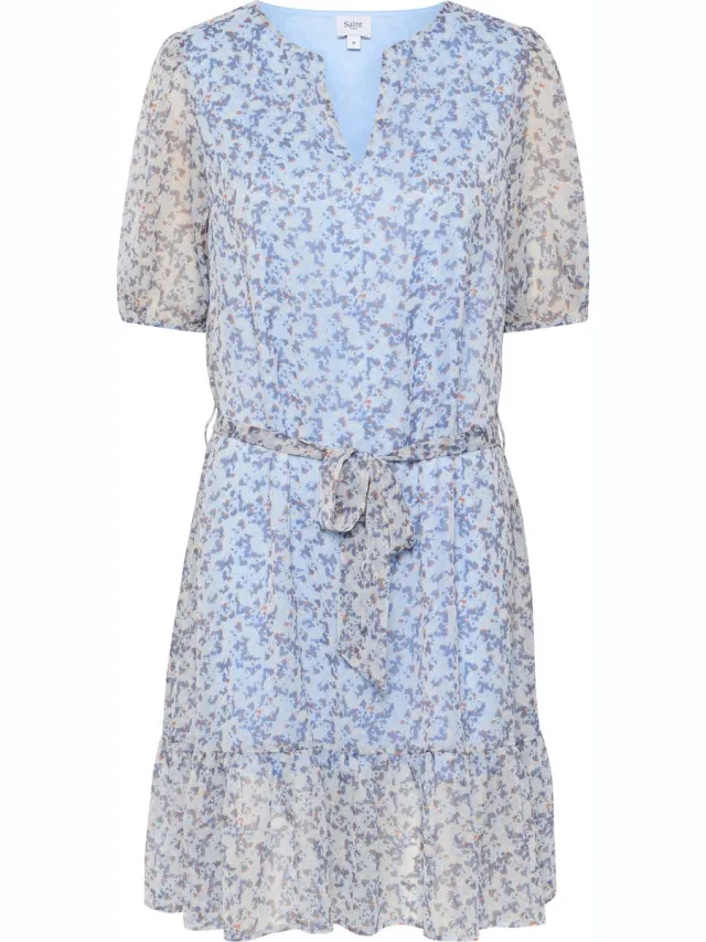 Saint Tropez GroSZ Dress Dames Jurk Dutch C. Florals