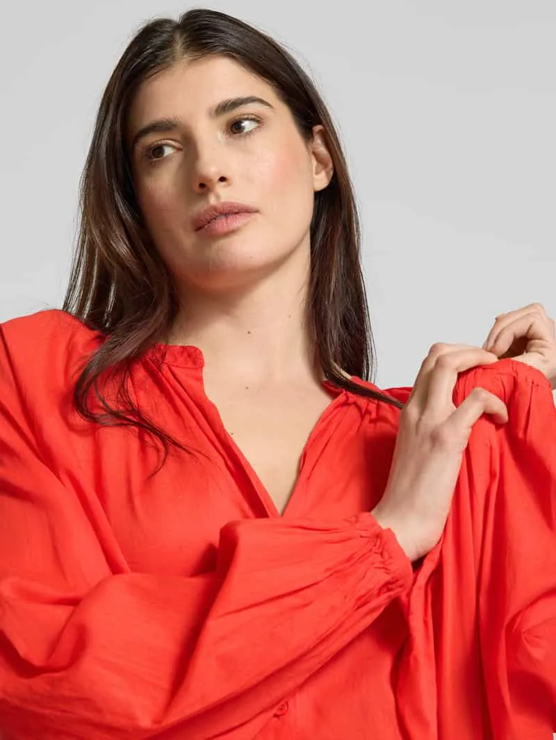 Barts Mini-jurk met tuniekkraag, model 'CUHRA' rood, foto 4