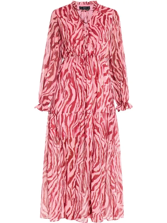 Faina Maxi jurk sookie roze