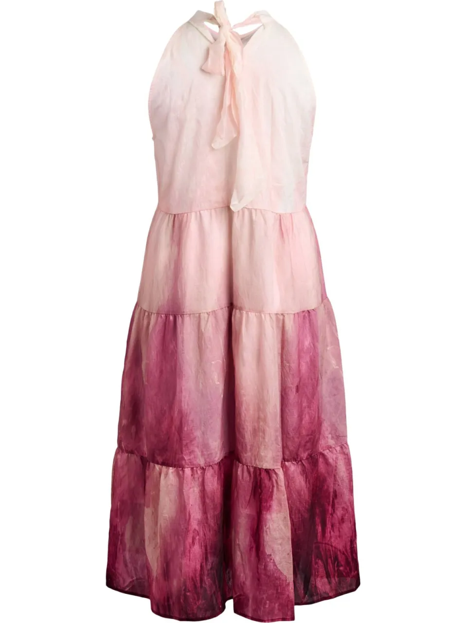 Zizzi halter midi jurk Plus Size - roze, foto 2
