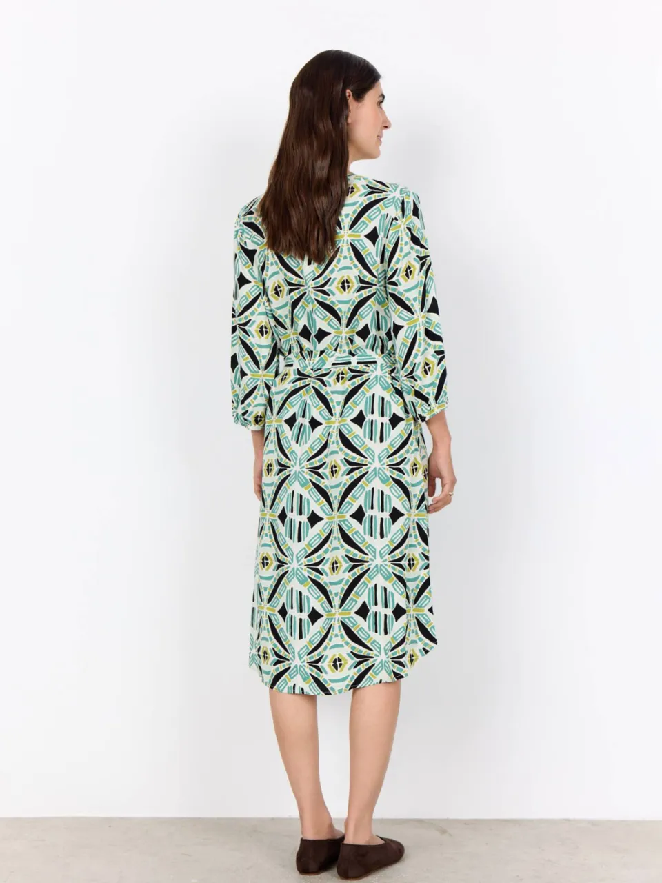 Soyaconcept blousejurk groen, foto 4
