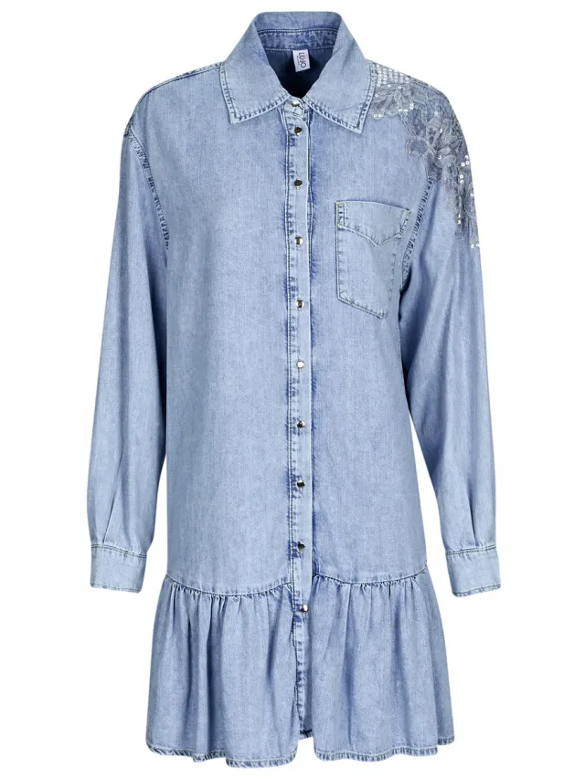 Liu Jo Korte Jurk Liu Jo UA5129 Blauw
